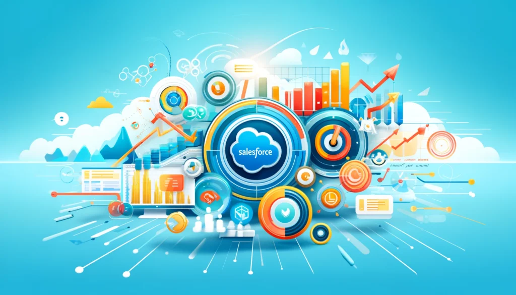 Salesforce CRM Illustration