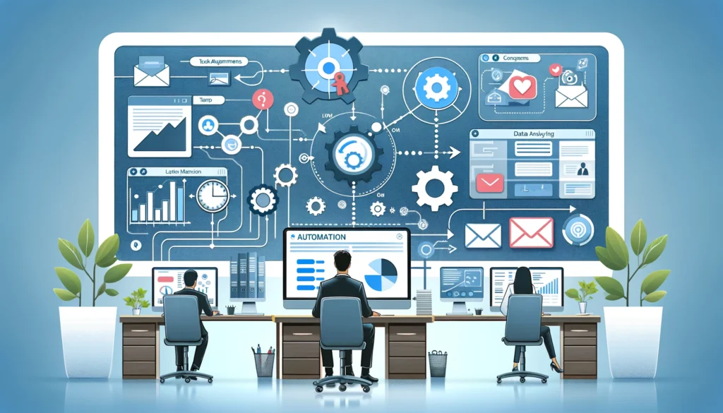 Illustration of process automation