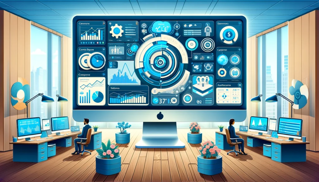 Advanced analytics and reporting using Salesforce